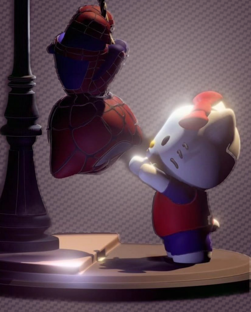 Figurine 3D Hello kitty